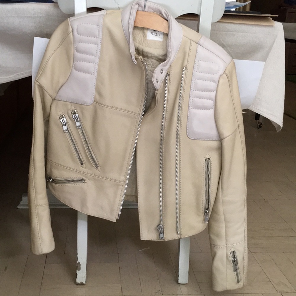 Leather Moto Jacket